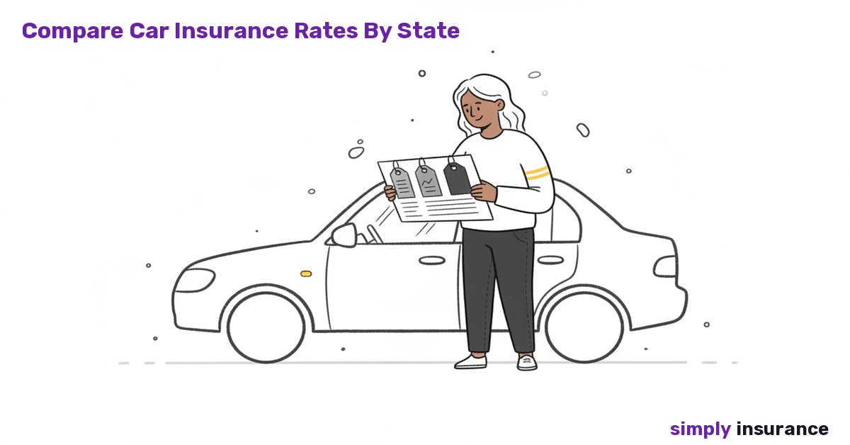Average Car Insurance Rates By State